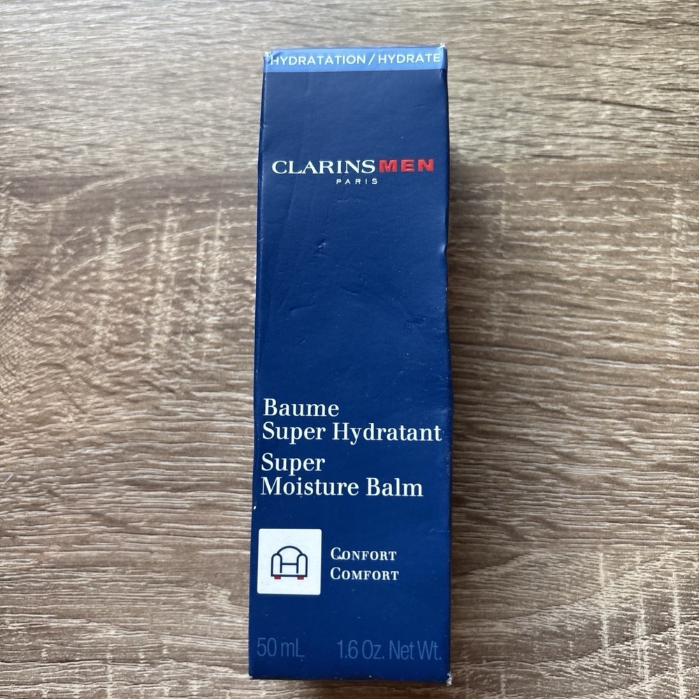 Clarins Men's Men Super Moisturizing Face Balm Men Liquid 1.6 oz Skin Care